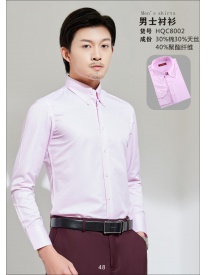 长袖衬衫粉色-48